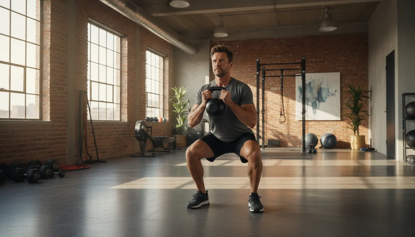 Trening kettlebell w domu — plan 4-tygodniowy dla początkującego